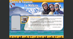 Desktop Screenshot of le-melezin.com