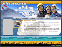 Tablet Screenshot of le-melezin.com